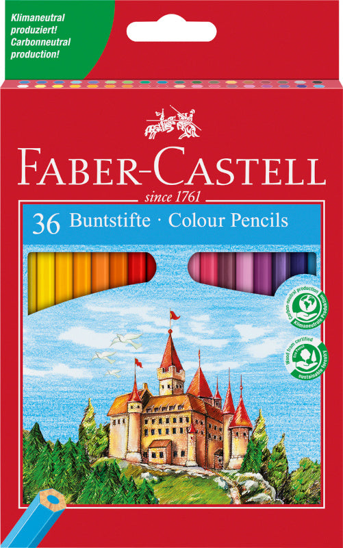 Faber-Castell Colored Pencils Pack of 36 Colors - No:06113