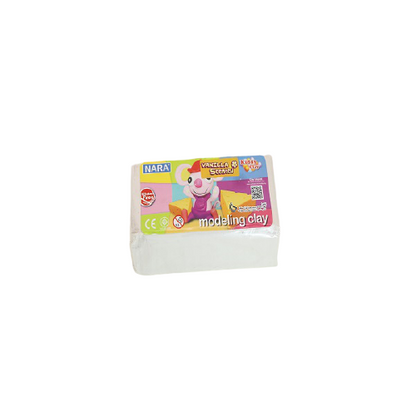 Nara White Modeling Clay 500g No.PO-500A-24
