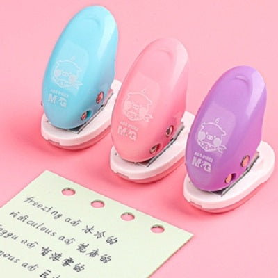 M&G Binding Manual Small Mini Single Hole Punch - No:ABS916E2 - 1pcs