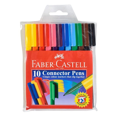 Faber-Castell Connector Pens Assorted Set of 10 - No:153010
