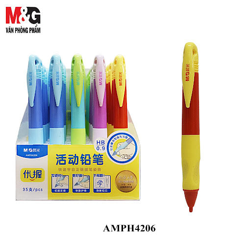 M&G Chenguang Mechanical Pencil 0.9mm Thick Lead Triangular - No:AMPH4206