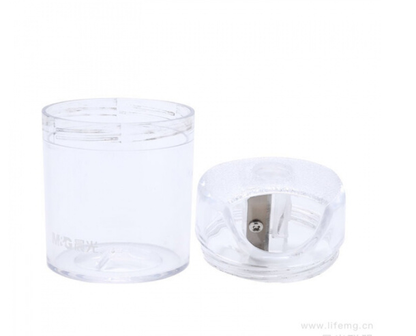 M&G  Chenguang Miffy Round Pencil Sharpener 2 hole with Cover - No:APSN1249