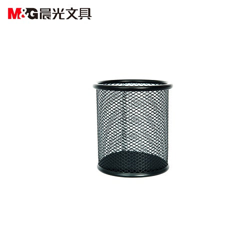 M&G Round Black Metal Pen Stand No.98404