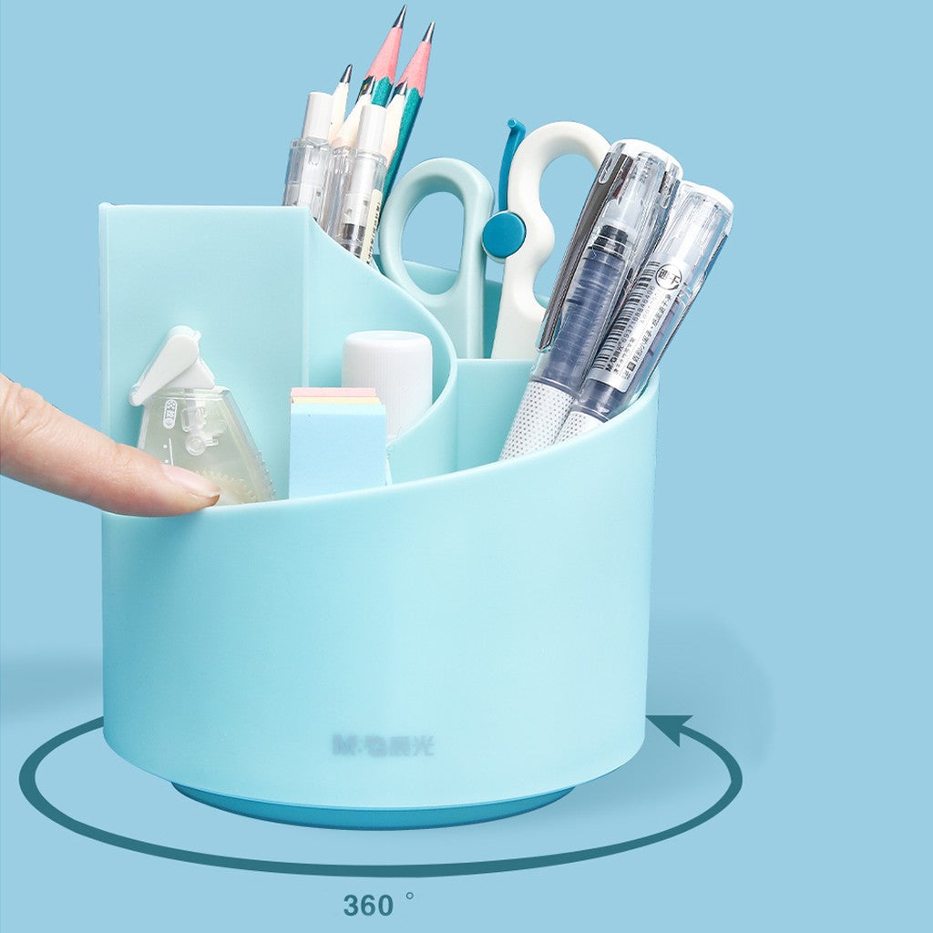 M&G Pen holder, 4 slots, 360 degree rotation, size 33 x 12.5 cm - No:ABT98496