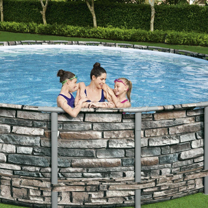 Bestway Power Steel Round Above Ground Pool Of Steel 610x132 Cm - No:56883