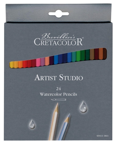 Cretacolor Artist Studio Watercolor Pencil Set 24 colors - No:28124