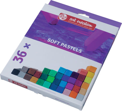 Art Creation Soft Pastels 36 Pieces In Assorted Colors-No:9029036