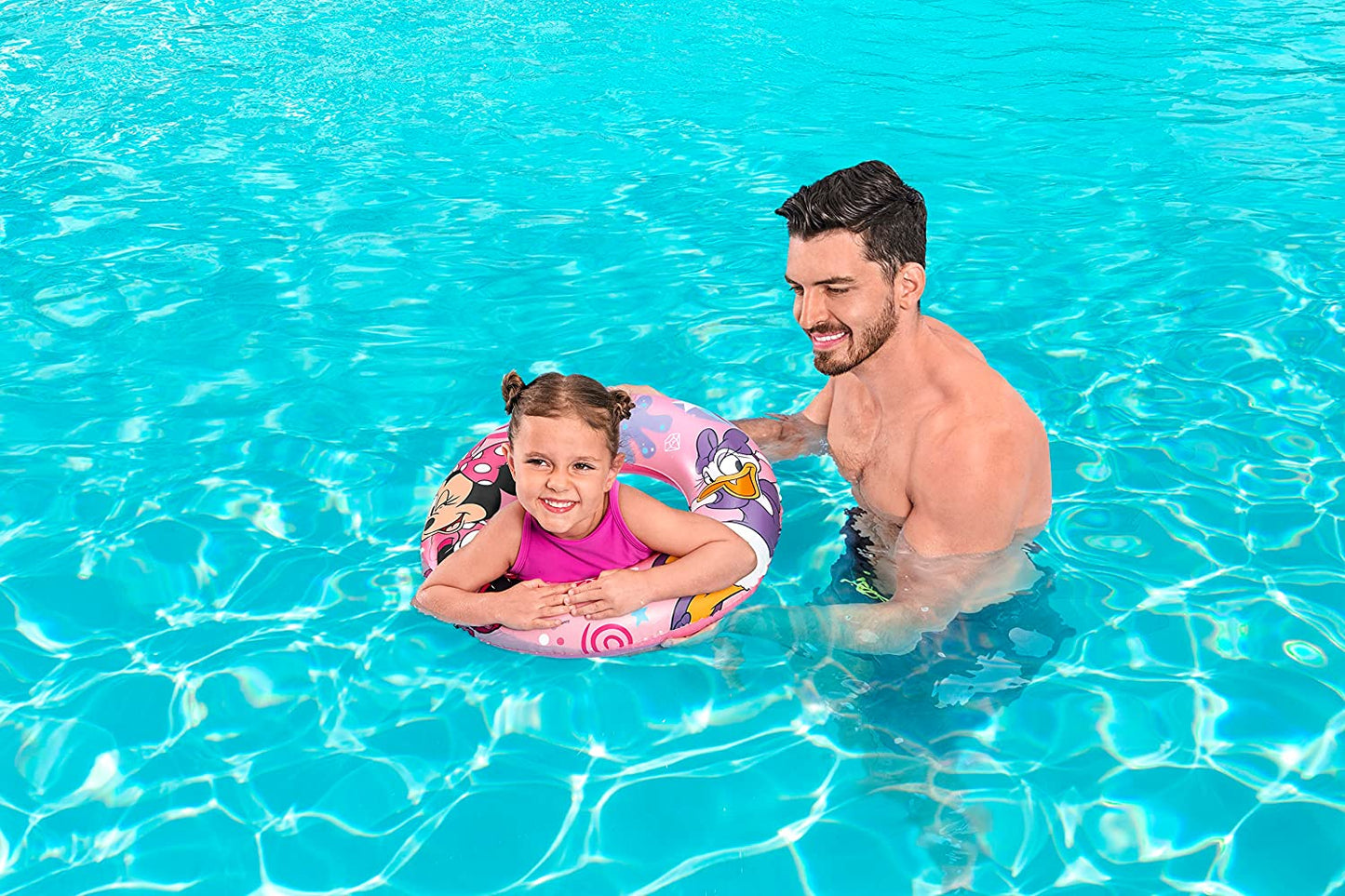 Bestway Baby swim float Swim ring Vinyl Pink- 56cm - No:91040