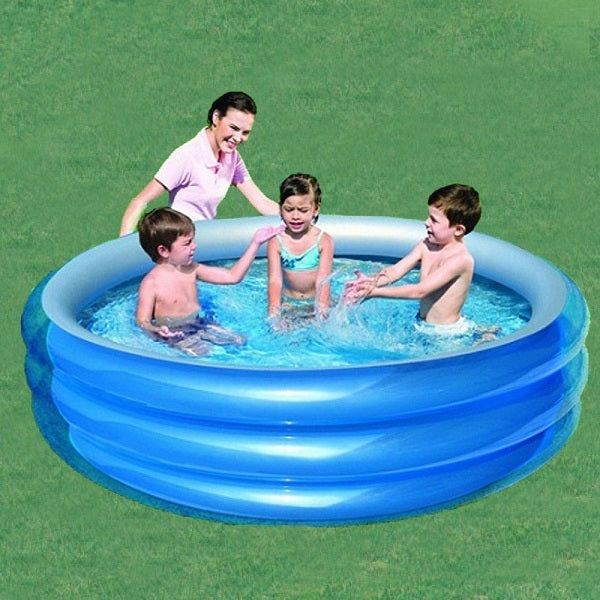 مسبح بيست واي كبير معدني بثلاث حلقات، 2.01 متر × ارتفاع 53 سم، رقم: 51043