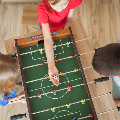 Wooden Table Football Game with Feet, Kicker - 69cm*37cm*65.5cm - No:628