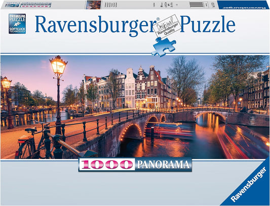 Ravensburger Evening In Amsterdam Puzzle -1000 Pcs - No:16752