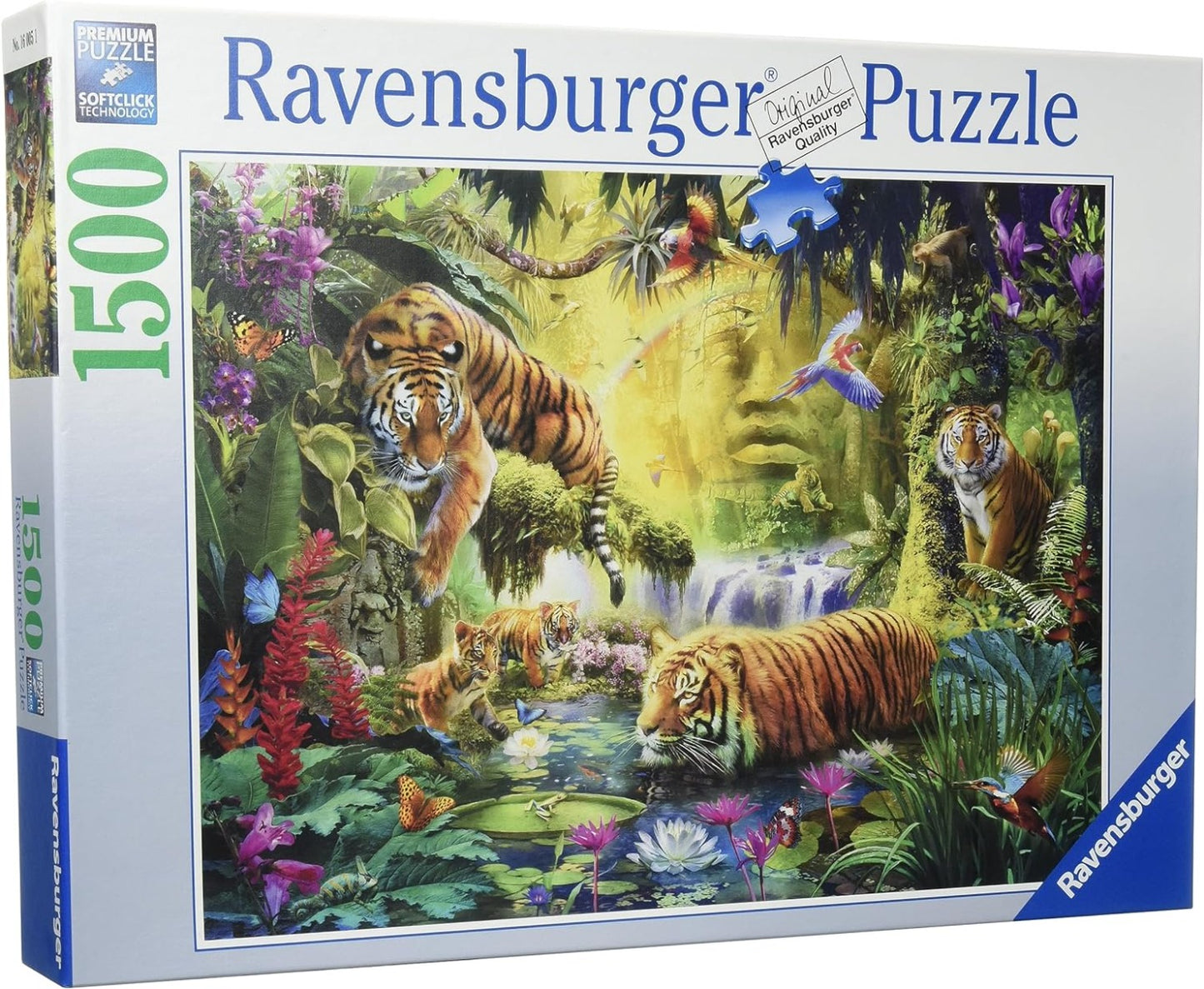 Ravensburger Tranquil Tigers for Adults and Children puzzle - 1500pcs - No:16005