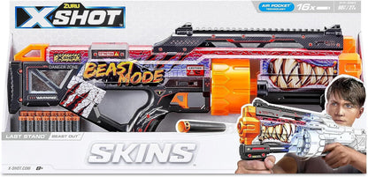 Zuru X-Shot Launcher Skins Last Stand Beast OuT