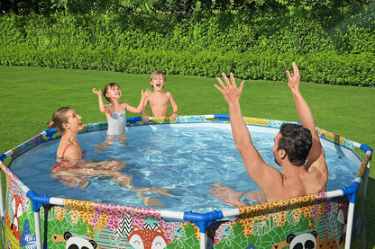 Bestway Colorful Steel Pro Frame Pool 274x66cm, 3221L - No:5612F