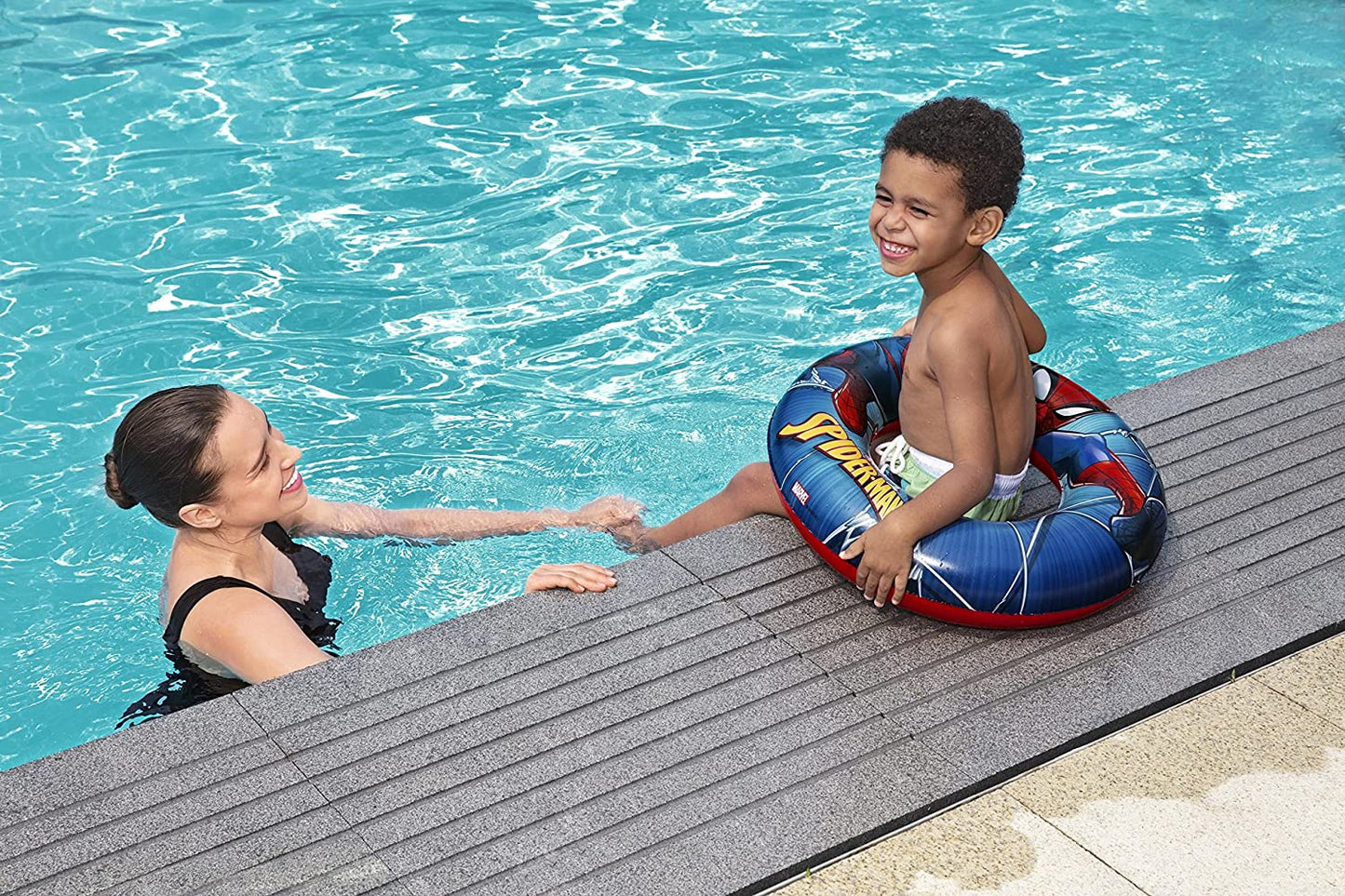 Bestway Spider-Man Children's Swim Ring - 56cm - No:98003