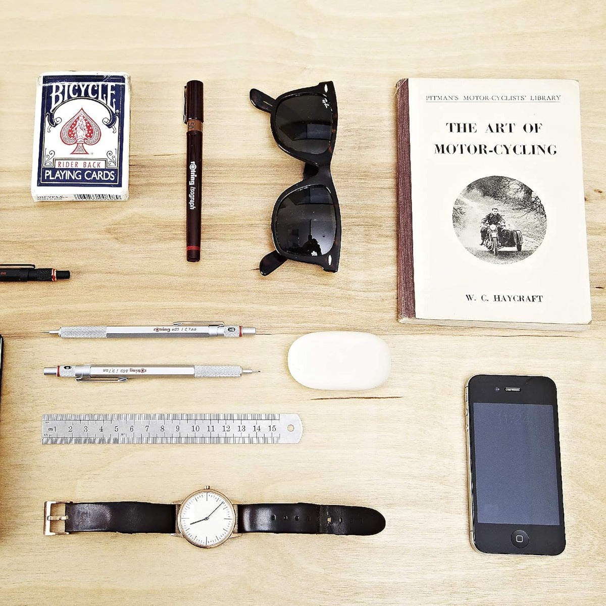 قلم رسم فني ROtring Isograph، 0.25 مم - أداة دقيقة مزودة بخزان حبر قابل لإعادة التعبئة