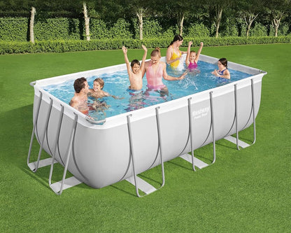 Bestway Power Steel Rectangular Above Ground Pool 404×201×100cm – No.56441