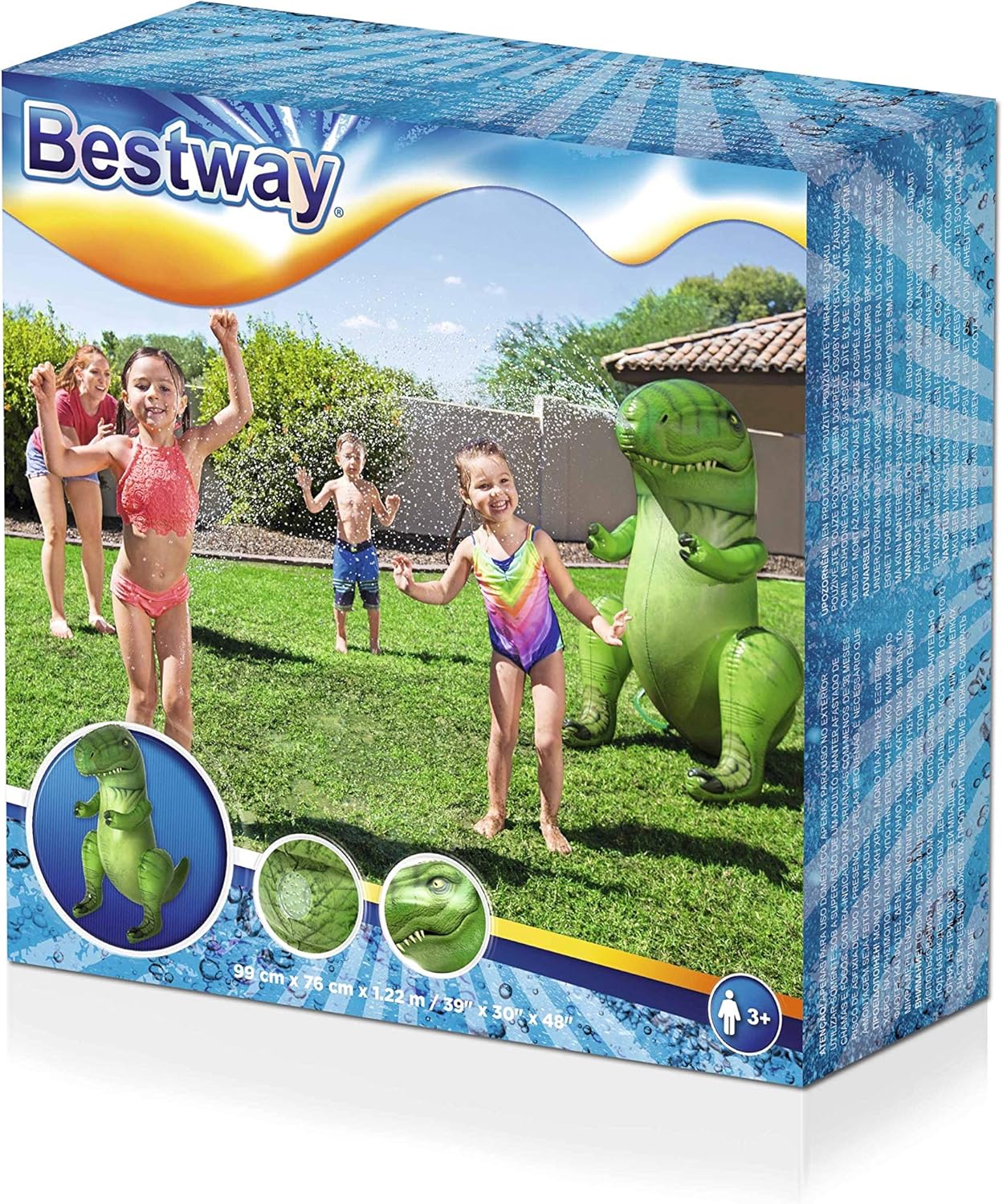 Bestway Dinomite Dinosaur Water Sprinkler 99×76×122cm 52294
