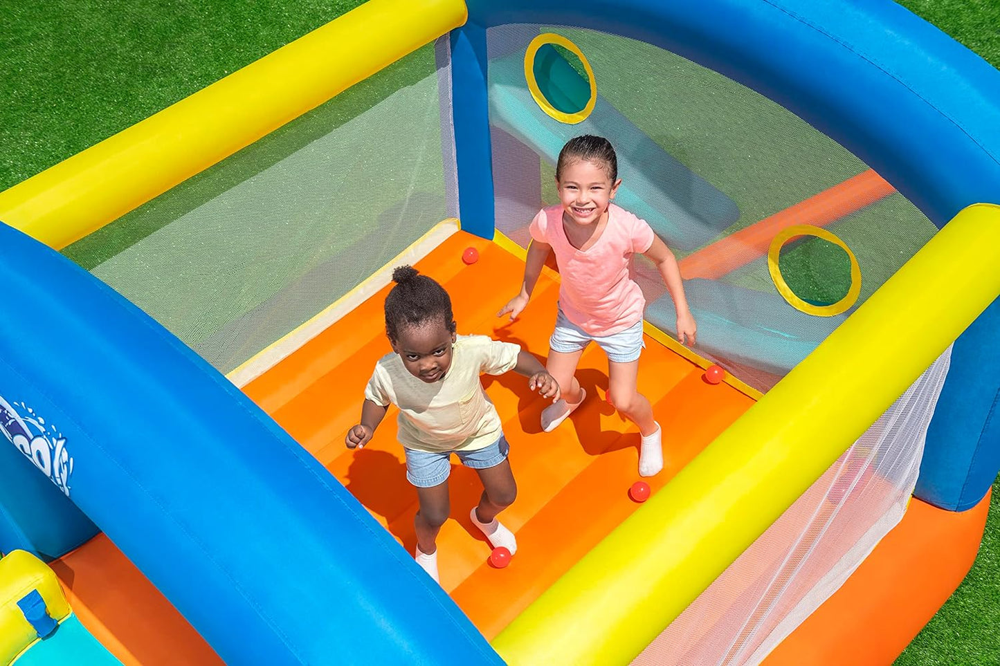 Bestway H2OGO Leap & Play Bouncy with Continuous Blower 289x213x173 cm - No:53427