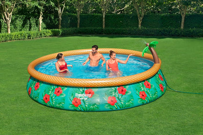 Bestway Pool Set Fastset Paradise Palm 457X84Cm - No:57416
