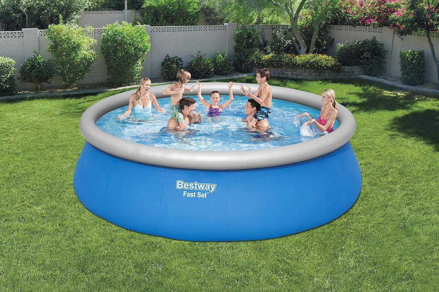 Bestway fast set 4.57m x 1.22m pool set - No: 57289