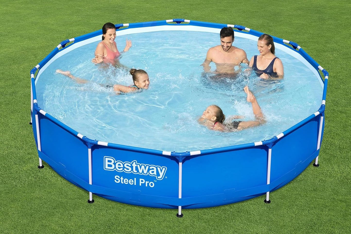 Bestway Pool with Round Structure 3.66 m x 76 cm without Pump and Filter - No:56706