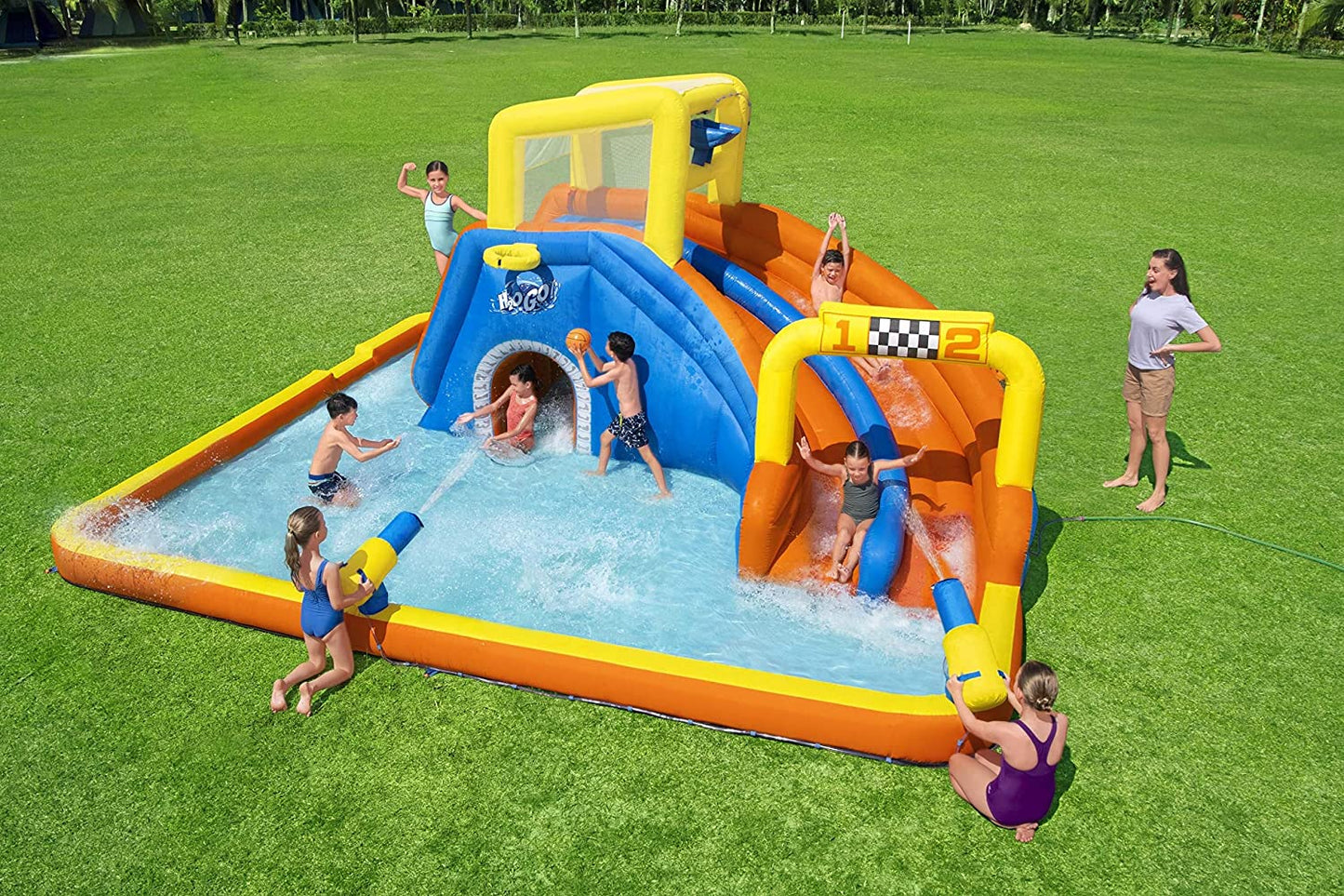 Bestway H2OGO! Super Speedway Mega Water Park 551*502*265CM - No:53377