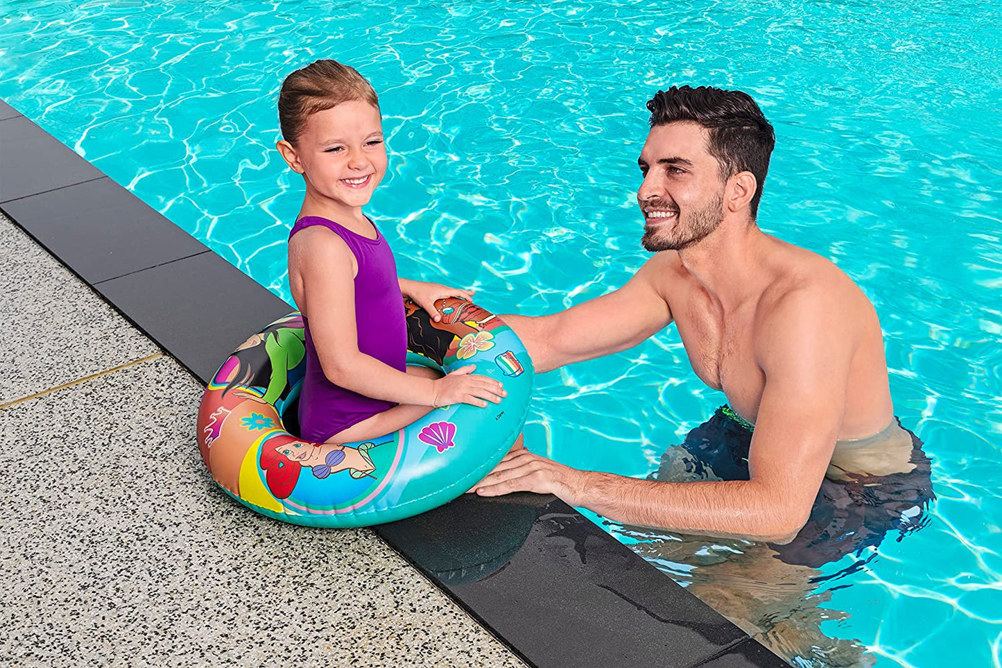 Bestway Princess Swim Ring - Size:56Cm - No:91043