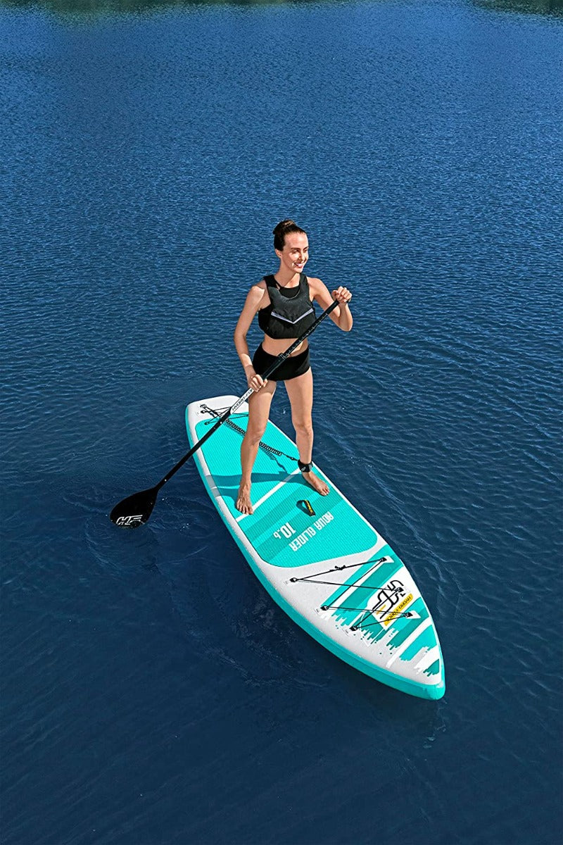 Bestway Aqua Glider TravelTech Set Inflatable Surfboard 320*79*12cm - No:65347