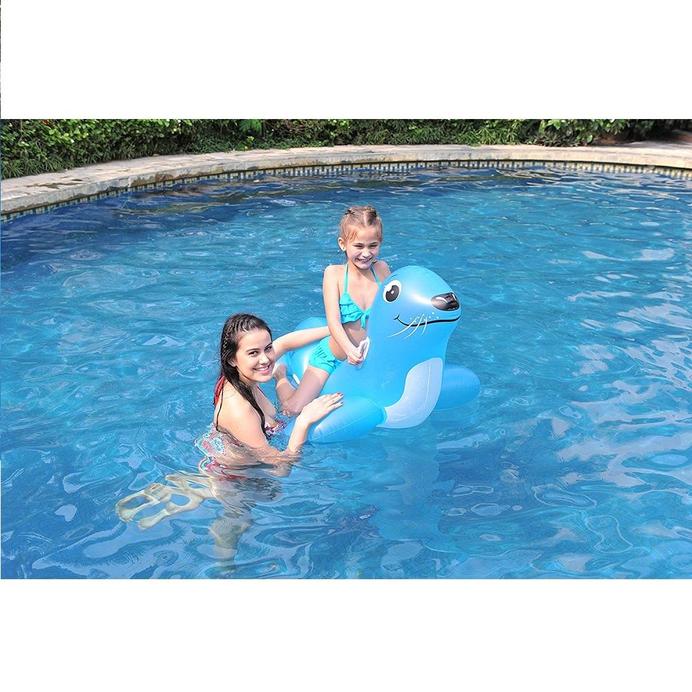 Jilong Sunclub Sea Lion Rider kids pool floating inflatable 117*80cm - No:37219