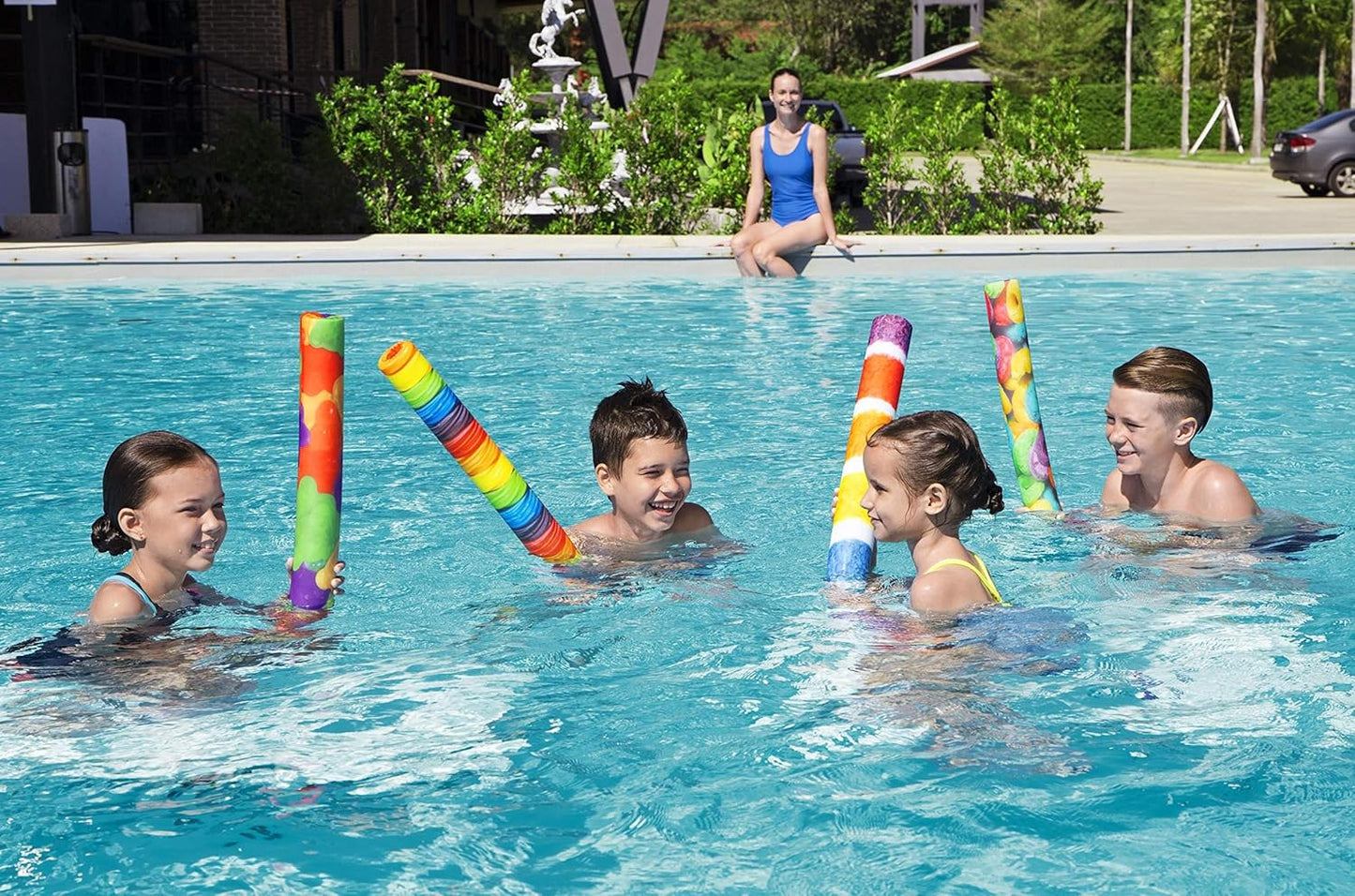 عوامات سباحة من قماش الفوم من بيست واي، طولها 122 سم - قطعة واحدة - رقم: 32217