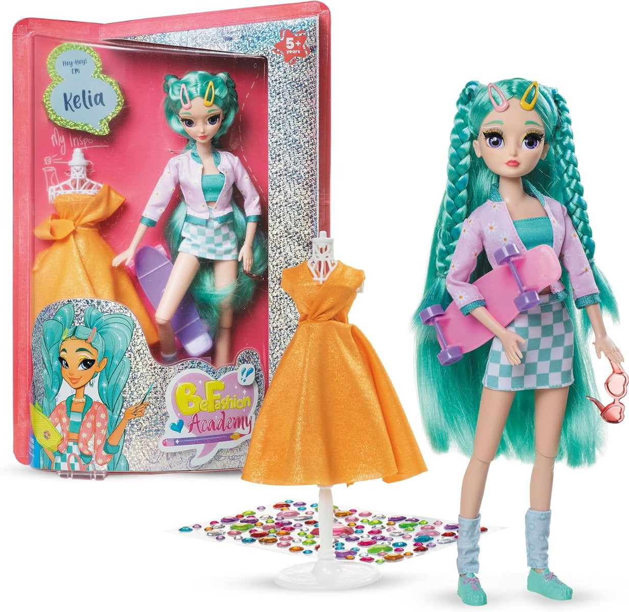 Be Fashion Academy Kelia boy toys, girl toys, birthday gift, Christmas gift, growth, fun, for kids.