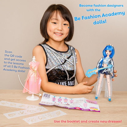 Be Fashion Academy - Bryce. Creative Fashion Doll Set for Ages 5 and Up
