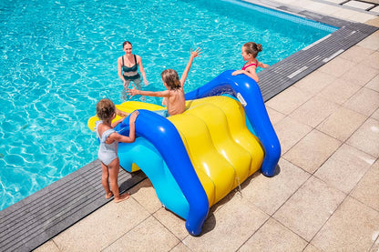 Bestway inflatable pool water slide pool side built in sprinkler 2.47 m x 1.24 m x 1.00 m - No:52453