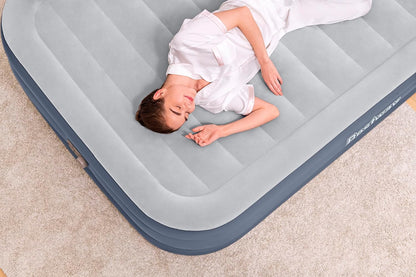 Bestway Premium Queen Sized TriTech Air Bed Complete 152 x 236 x 150 cm - No:67923