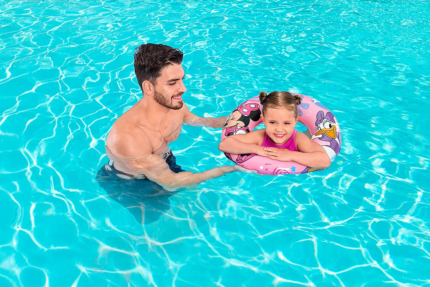 Bestway Baby swim float Swim ring Vinyl Pink- 56cm - No:91040