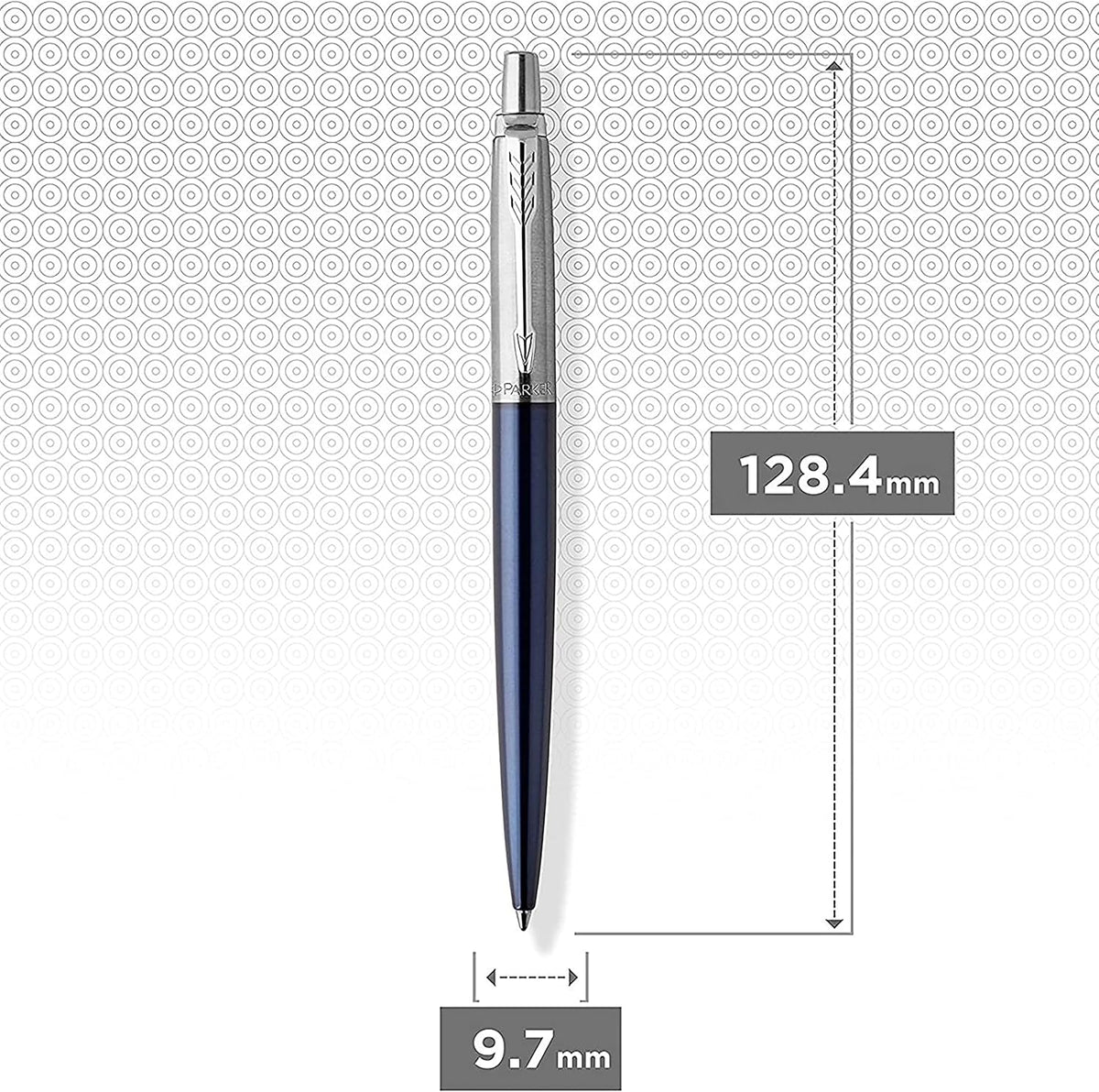 Parker Jotter Ballpoint Pen Gift Set – Premium Blue Ballpoint Pen with Luxury Presentation Box - CT - Navy