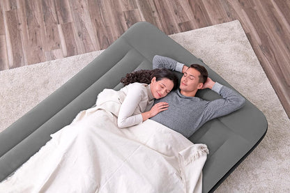 Bestway Tritech Airbed Full Sleeping Mattress Built-in  AC pump 1.91m x 1.37m x 30cm - No:67462