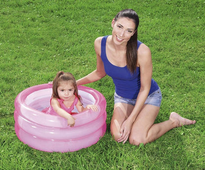 Bestway Inflatable Paddling Triple Ring Kiddie Pool 70 cm x 30 cm - No: 51033