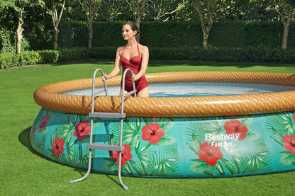 Bestway Pool Set Fastset Paradise Palm 457X84Cm - No:57416