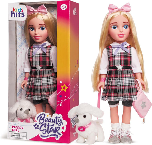 Kids Hits Beauty Star Preppy Doll Girl / boy toys , growth, fun, for kids. - 46cm