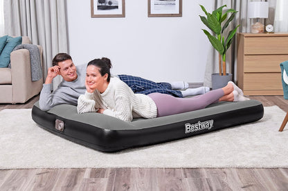 Bestway Tritech Airbed Full Sleeping Mattress Built-in  AC pump 1.91m x 1.37m x 30cm - No:67462