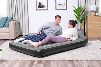 Bestway Tritech Airbed Full Sleeping Mattress Built-in  AC pump 1.91m x 1.37m x 30cm - No:67462