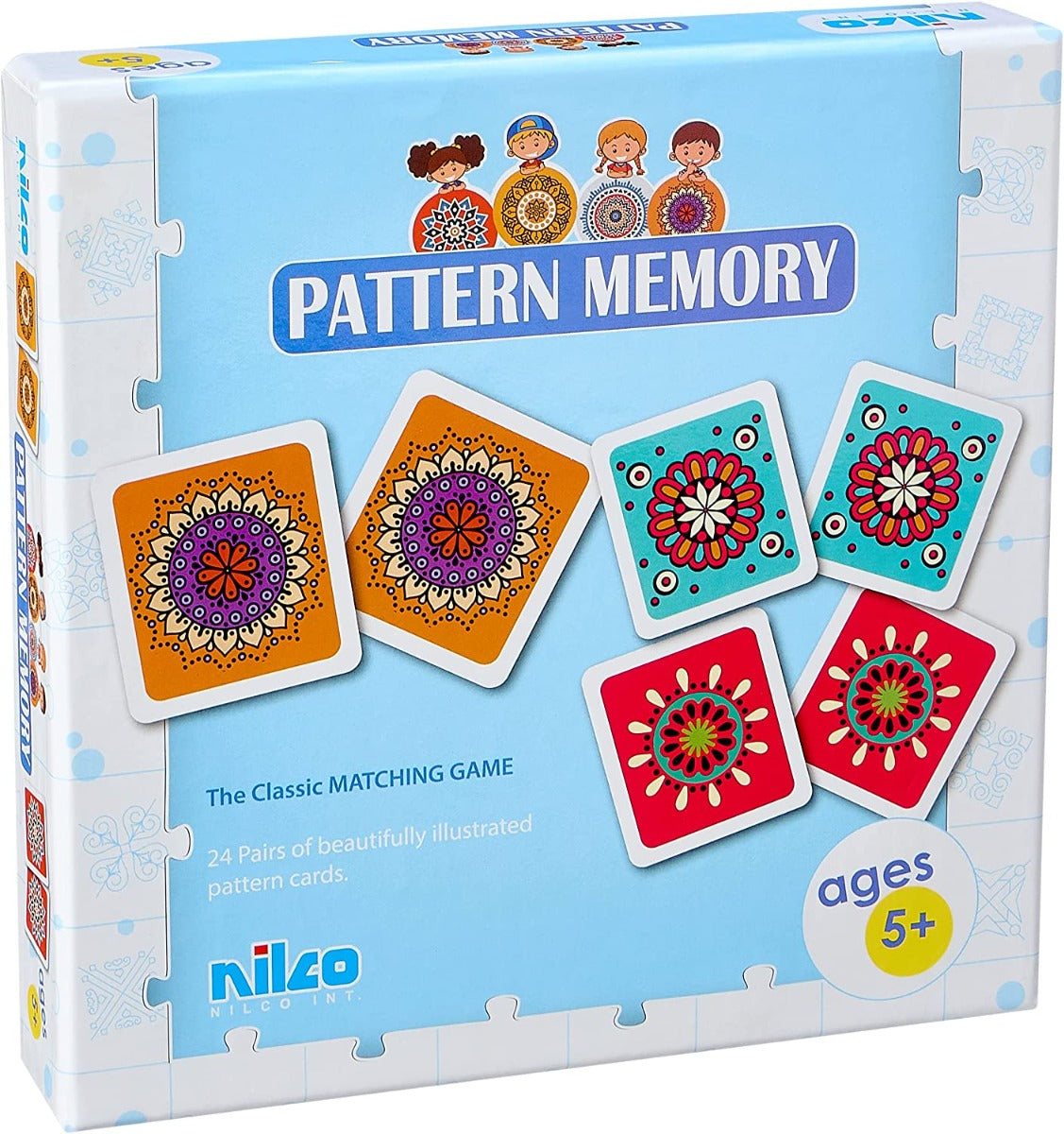 أحجية نيلكو لتعليم الذاكرة النمطية - 48 قطعة - رقم: 20368