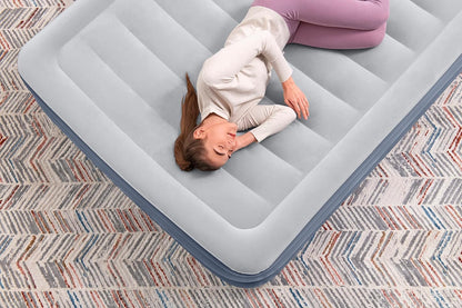 Bestway TriTech Double Queen Air Bed with Integrated Electric Pump 203 x 152 x 51 cm - No:6713I