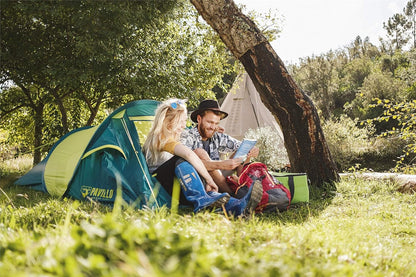 Bestway Pavillo Pop Up Tent Cool Quick 2, Self-Assembly Tent for Quick Assembly, with Waterproof Seams for 2 People,, 220x120x90 cm- No:68097