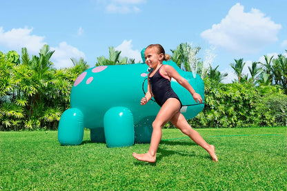 Bestway Jumbo Hippo Inflatable Water Fountain 200 x 96 x 127 cm - No: 52569