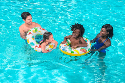Bestway Swimming Ring for Kids | Durable Inflatable Swim Float, Summer Water Pool Toys, Assorted Designs