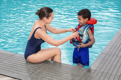 Bestway Spiderman  Swim Vest - 51cm X 46cm - No:98014