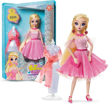 Be Fashion Academy - Hera. Creative Fashion Doll Set for Ages 5 and Up